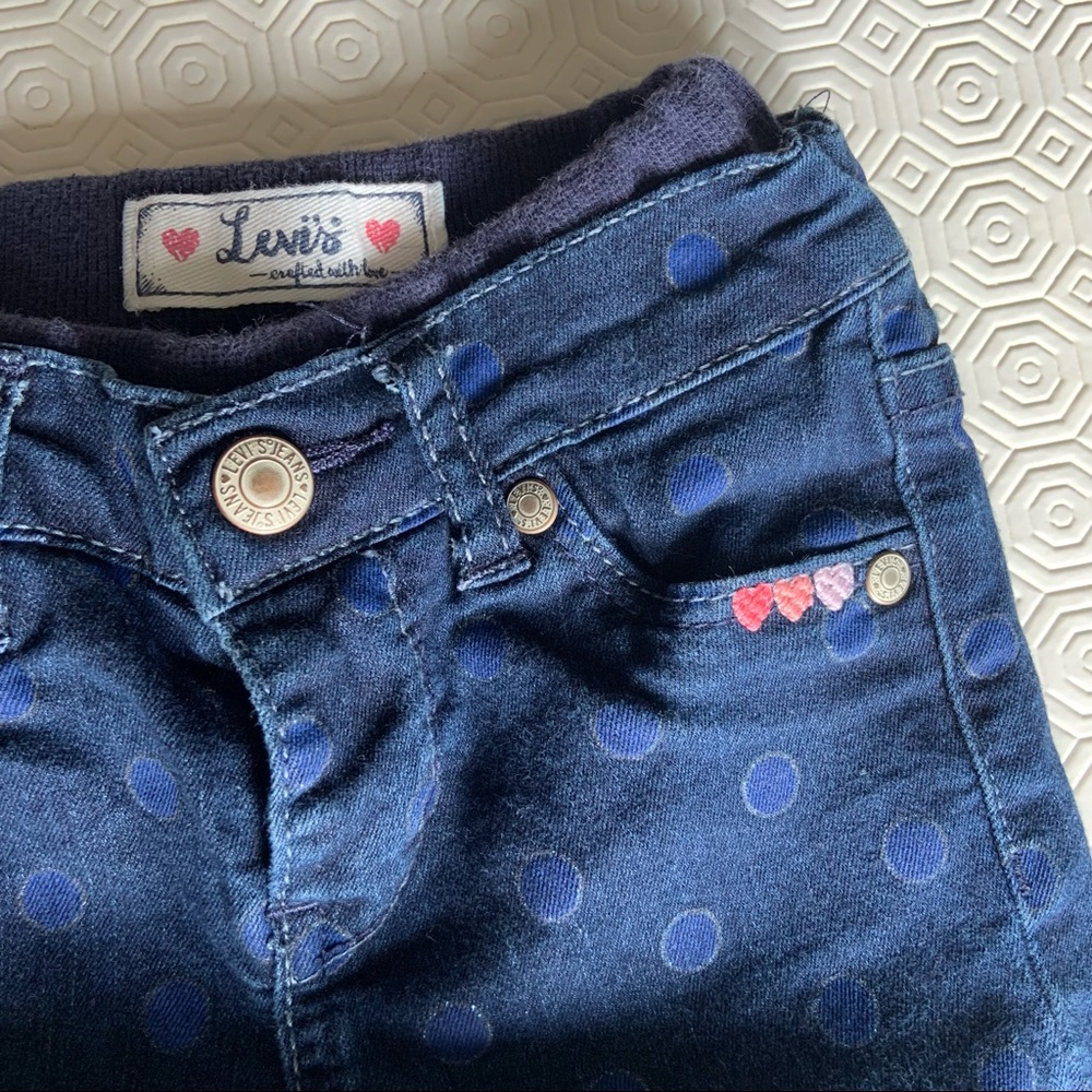 Levi’s Polka Dot Jeans ✨